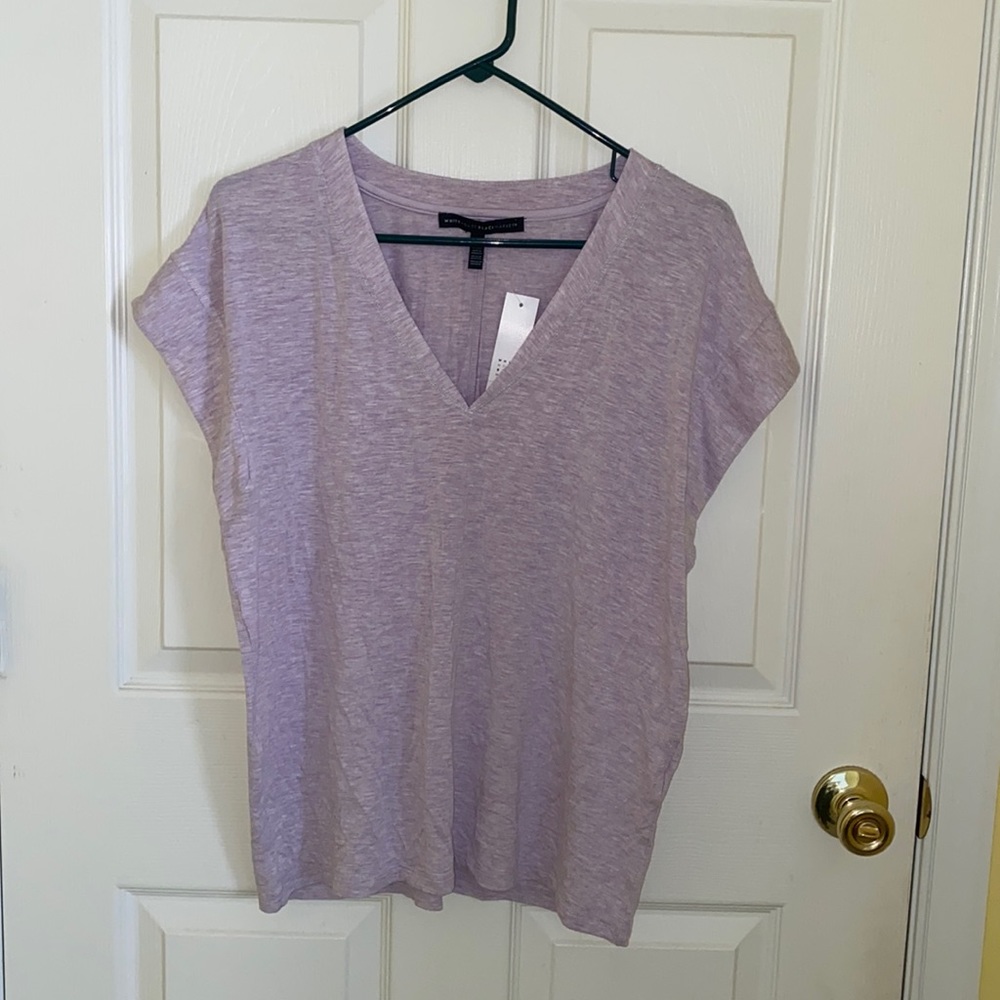 Pretty purple shirt from White House Black Market